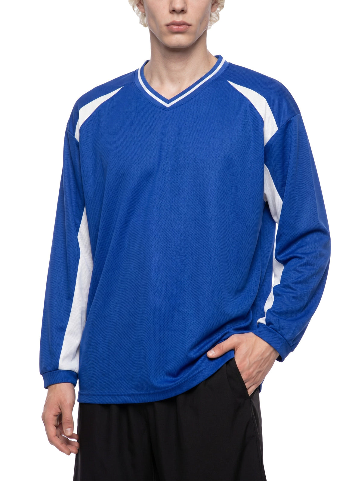 Unisex Colour Block Long Sleeve Jersey
