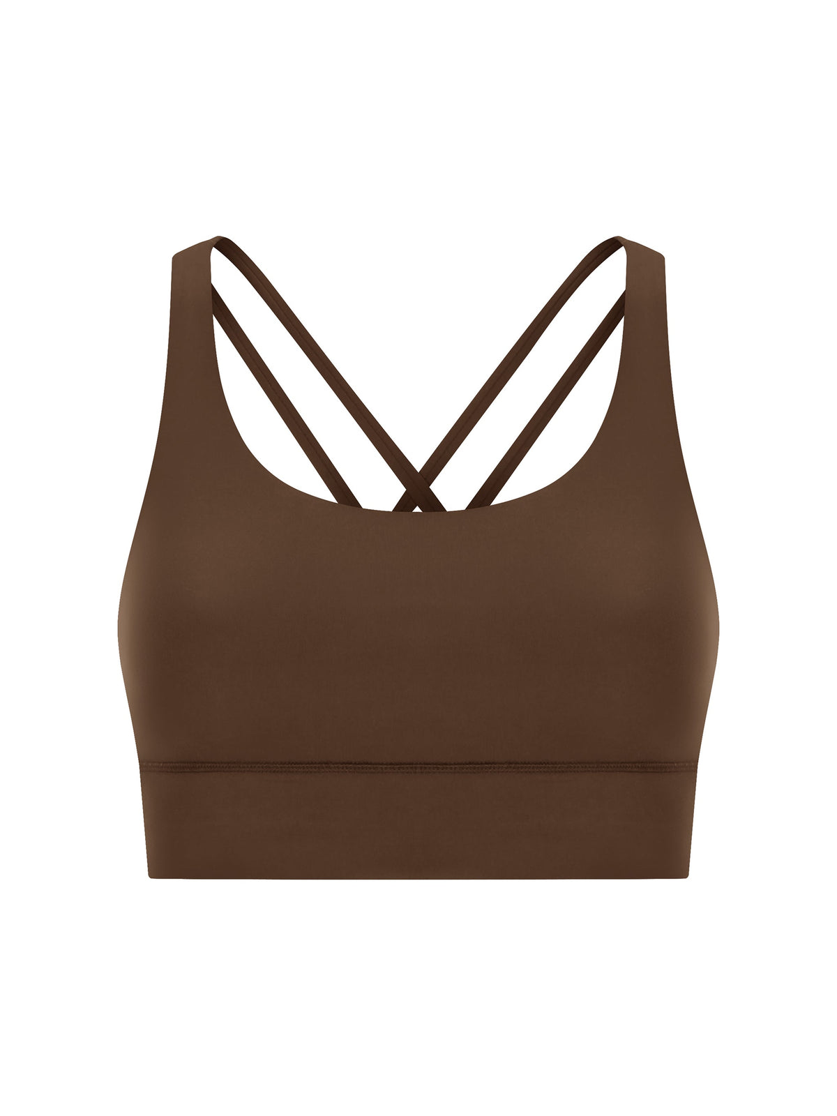Strappy Criss-Cross Sports Bra