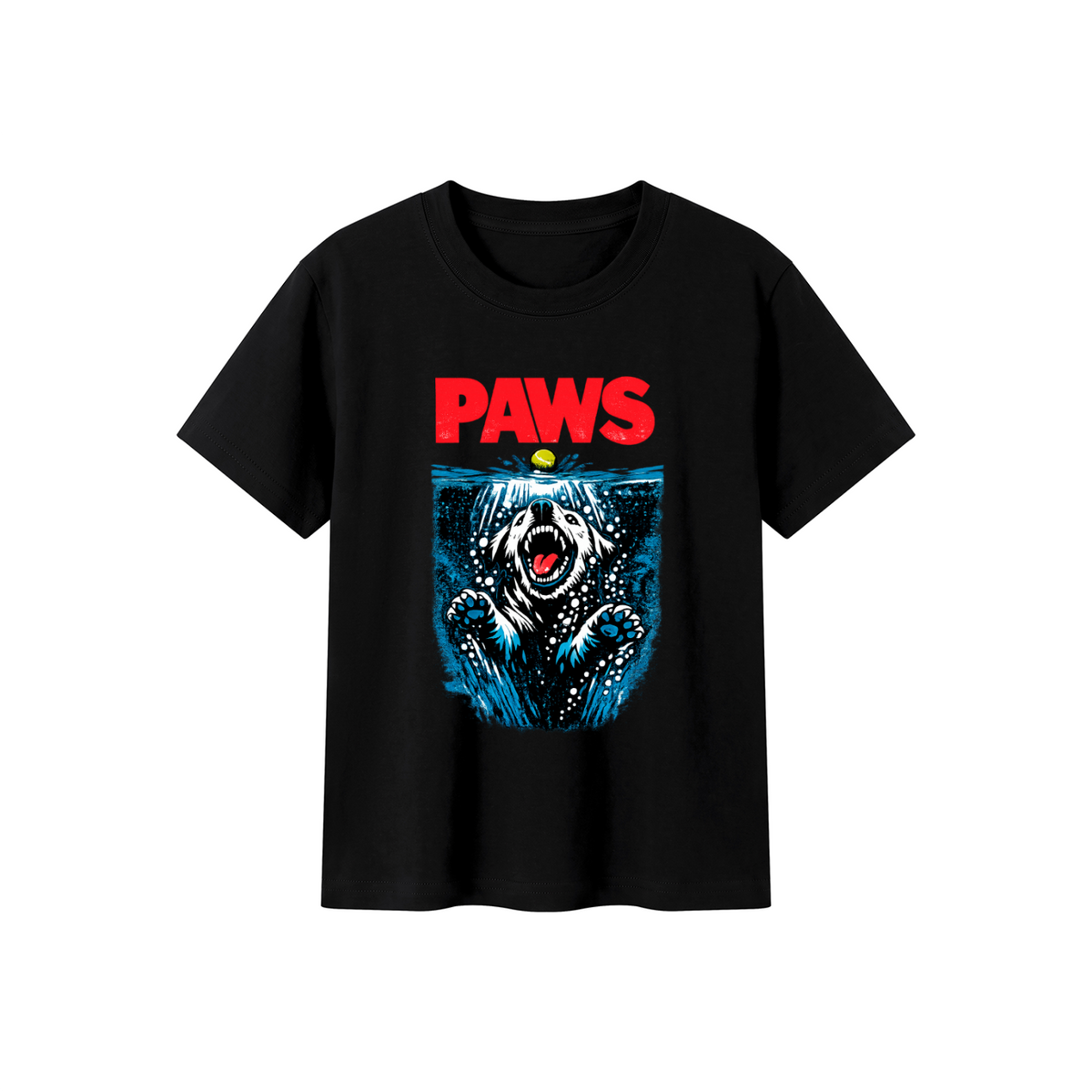 Paws Kids' Crewneck Short-Sleeve T-Shirt