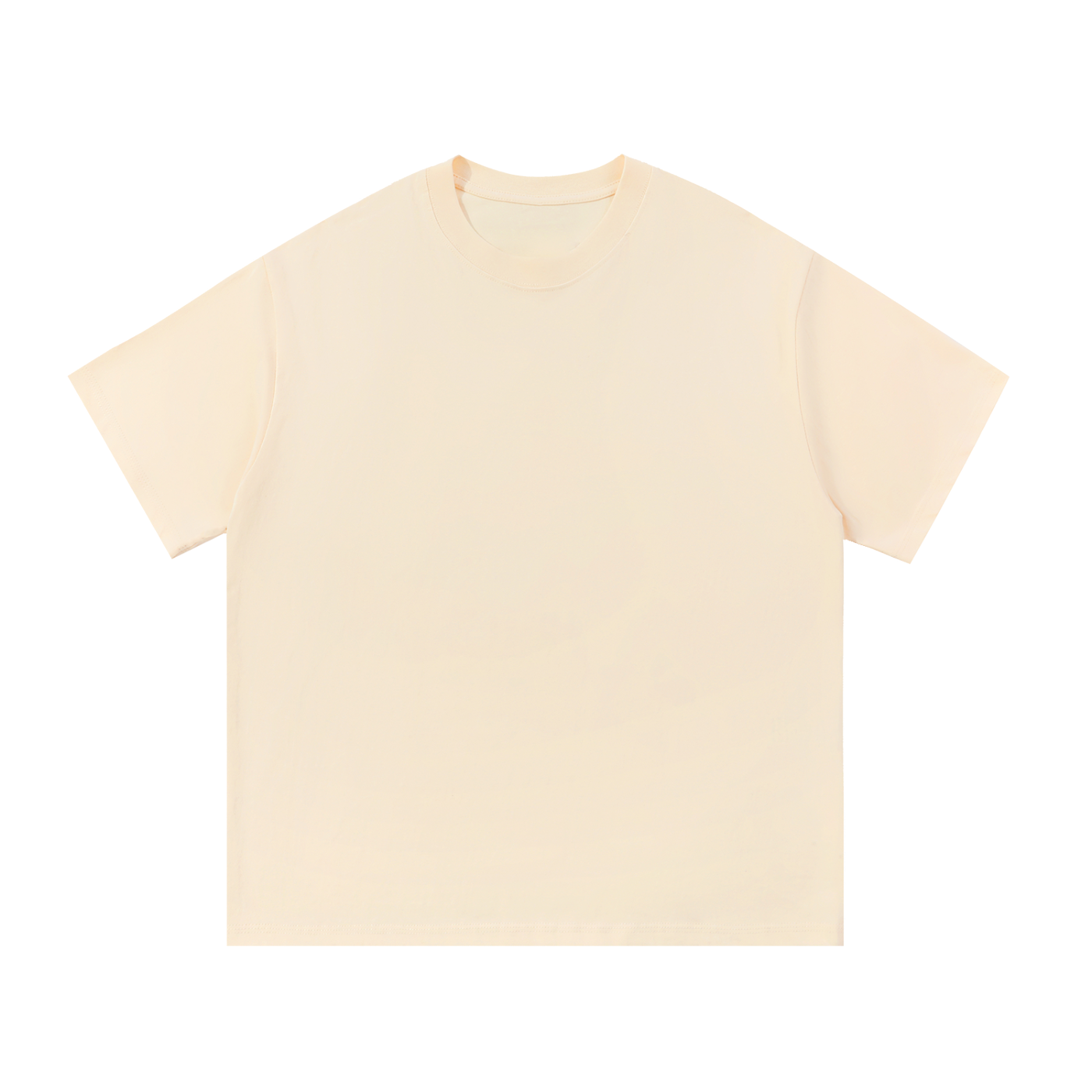 Essential Cotton T-Shirt - Apricot front