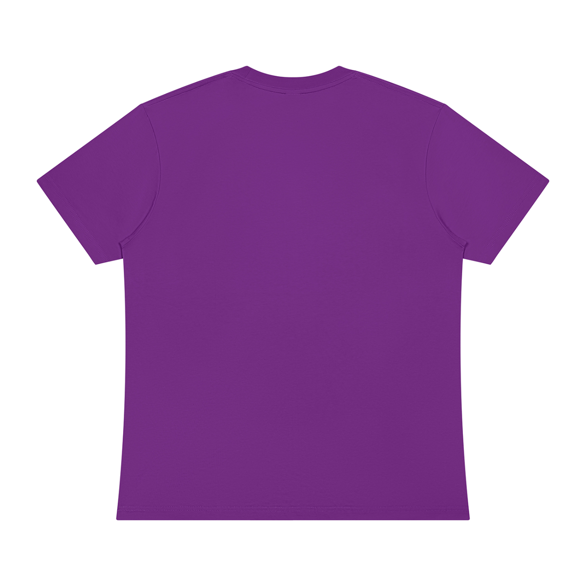 Off Script Sorona Crewneck T-Shirt - Purple back view