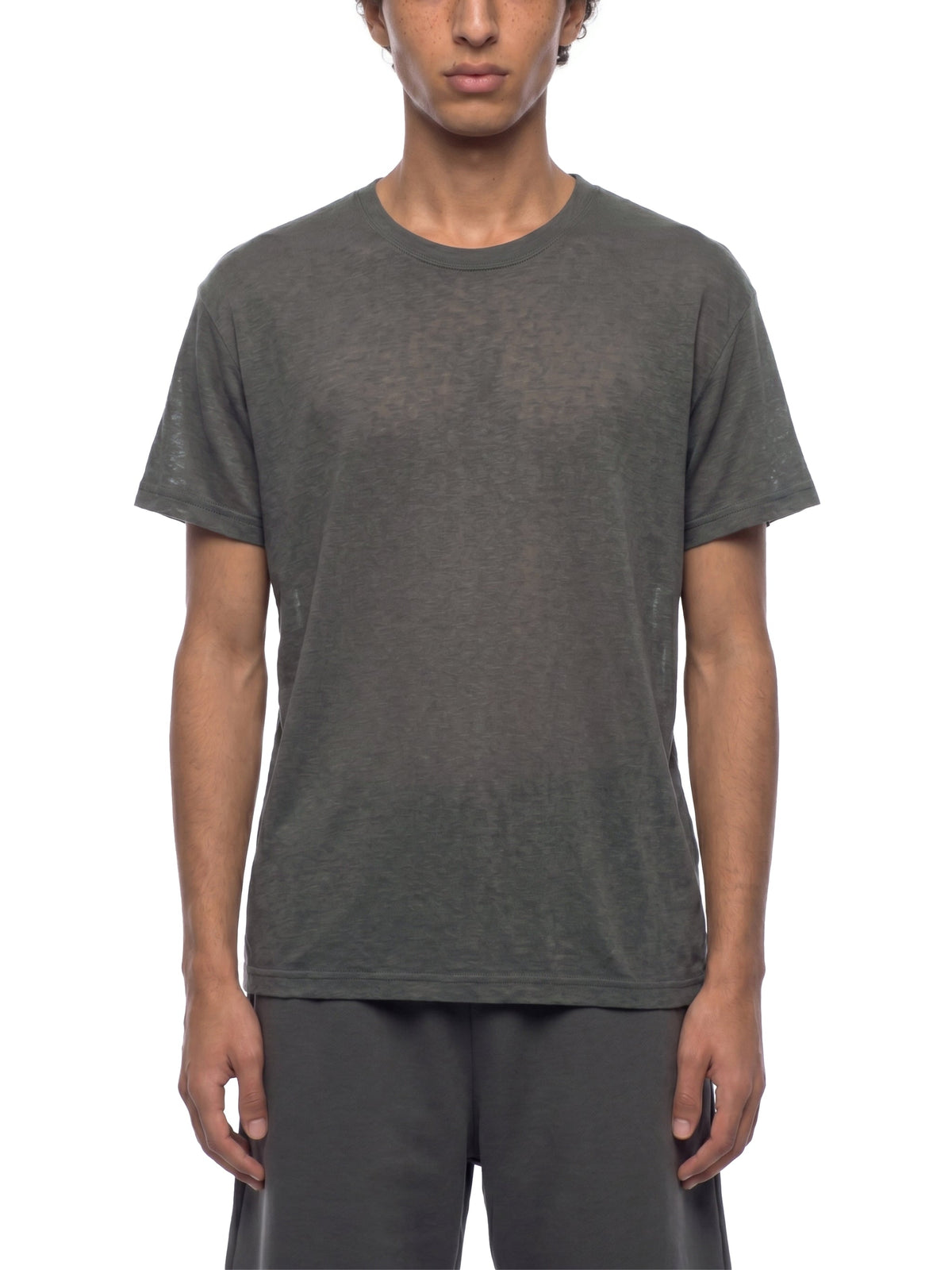 Men’s Sheer Lyocell Blend Boxy T-Shirt