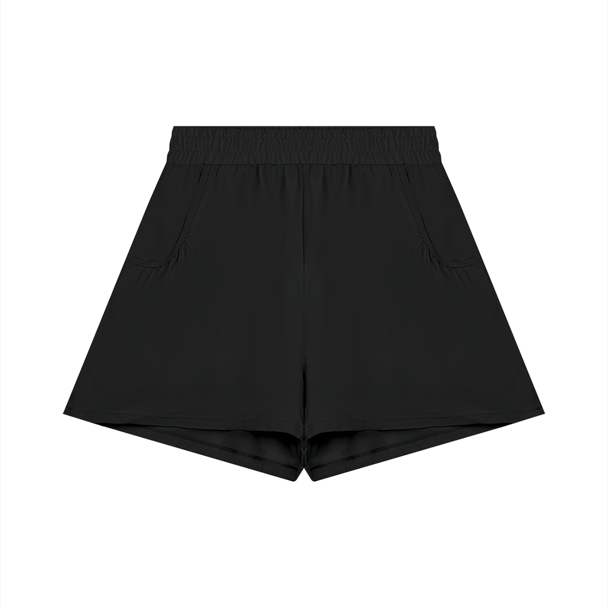 Women's Ruched Yoga Shorts