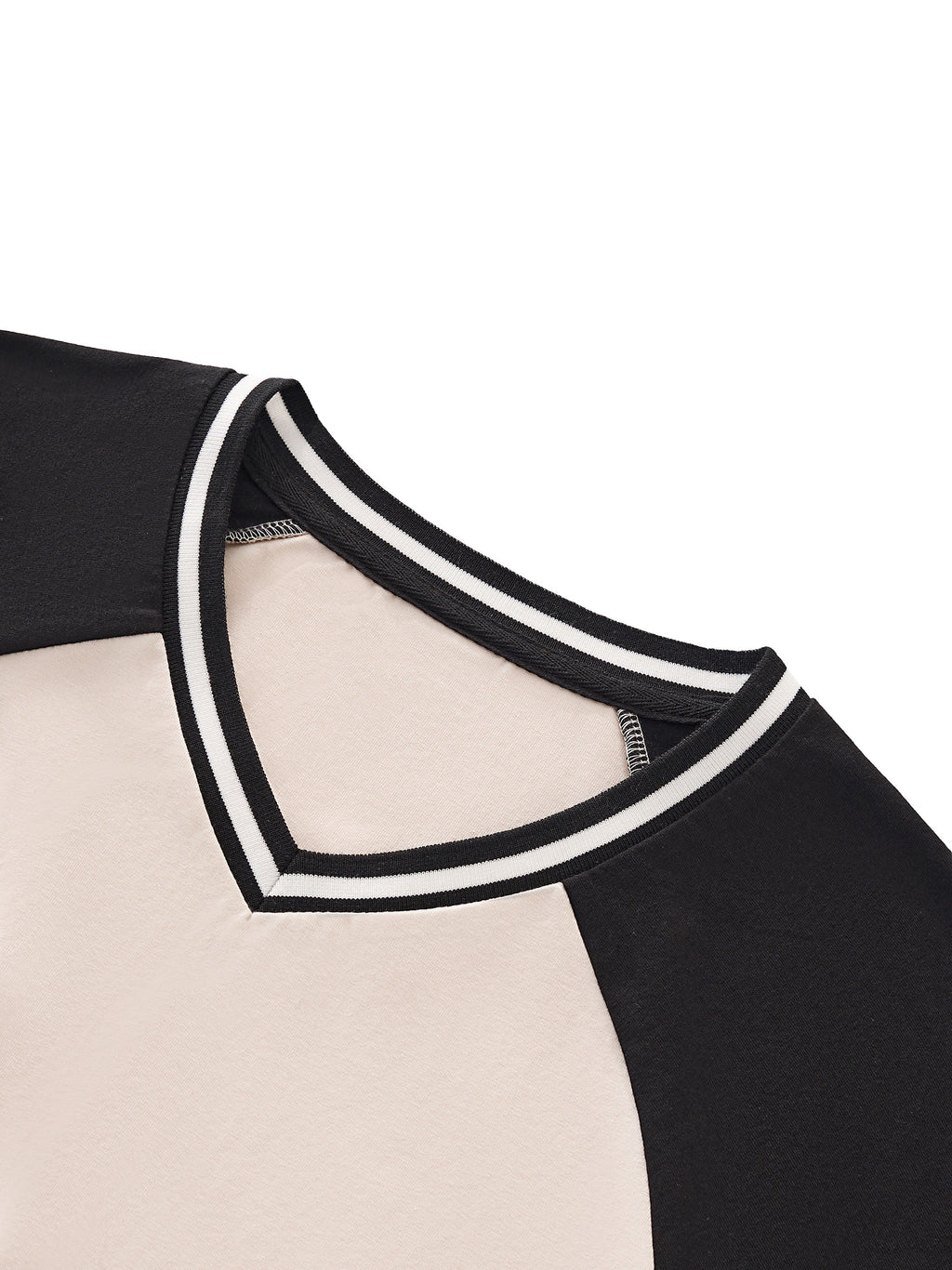 Women's Color Block Ruched T-Shirt