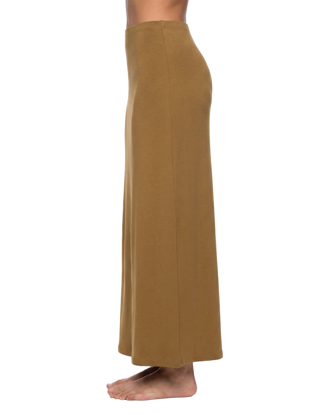 Women’s Solid Colour Knit Maxi Skirt