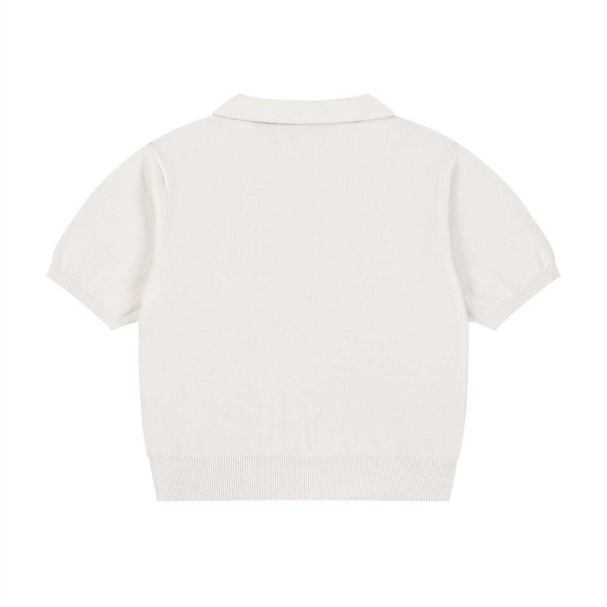 Women’s Knit Cotton Polo Shirt