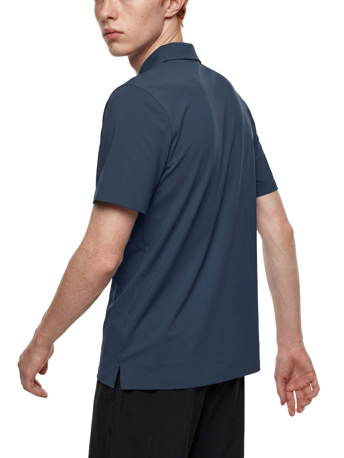 Men’s Quarter-Zip Performance Polo Shirt