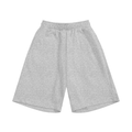 Essential Kids’ Shorts in Flower Grey — front view