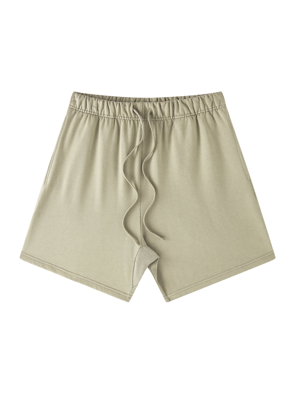 Unisex Earth Tone Loose Fit Cotton Shorts