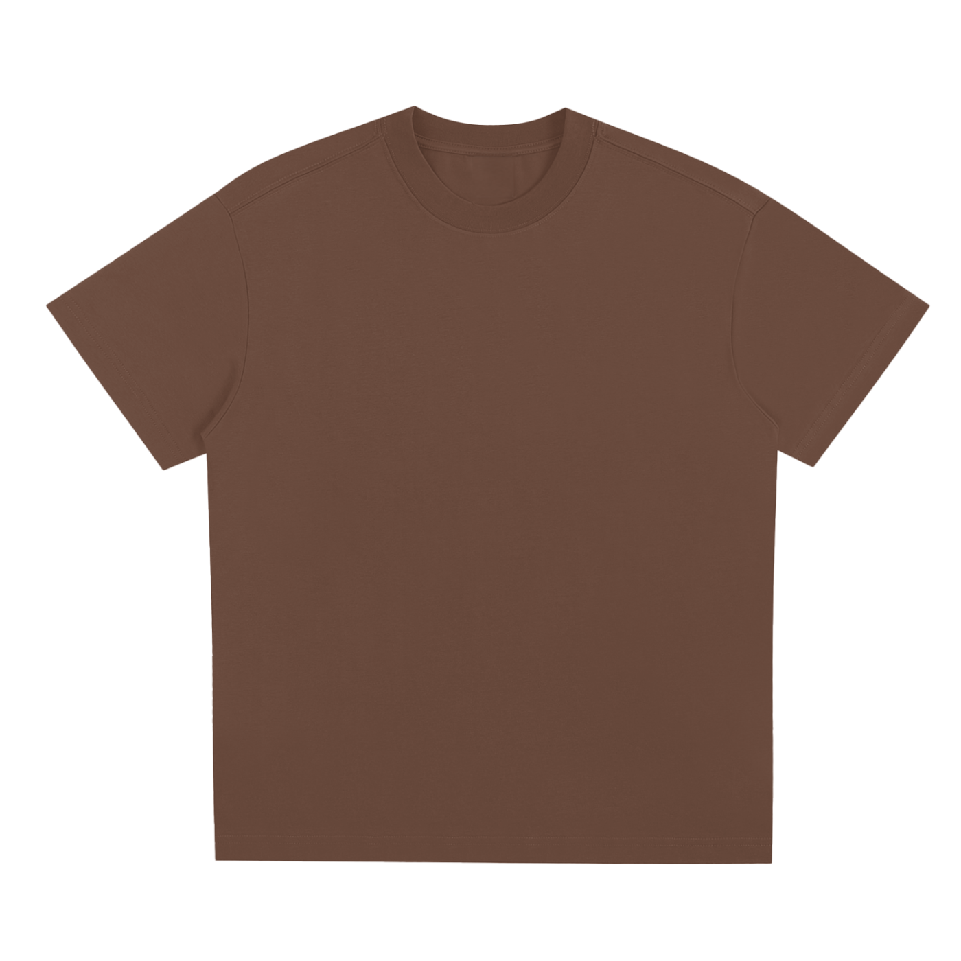 Brown Sorona Quick-Dry Cooling T-Shirt front