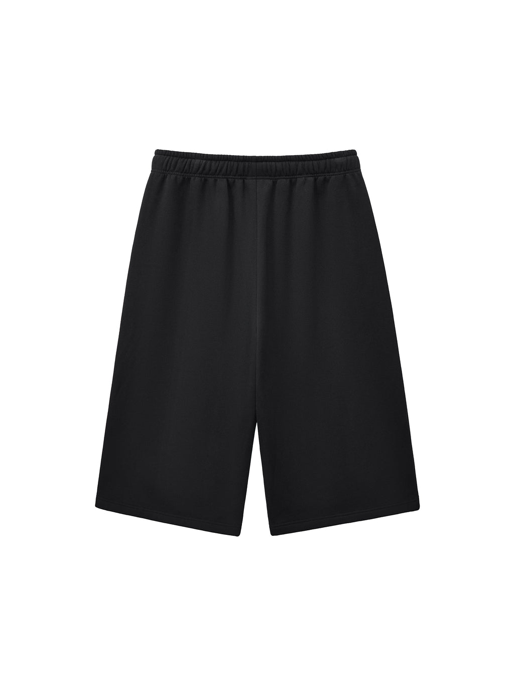 Relaxed Drawstring Three-Quarter Sweatpants