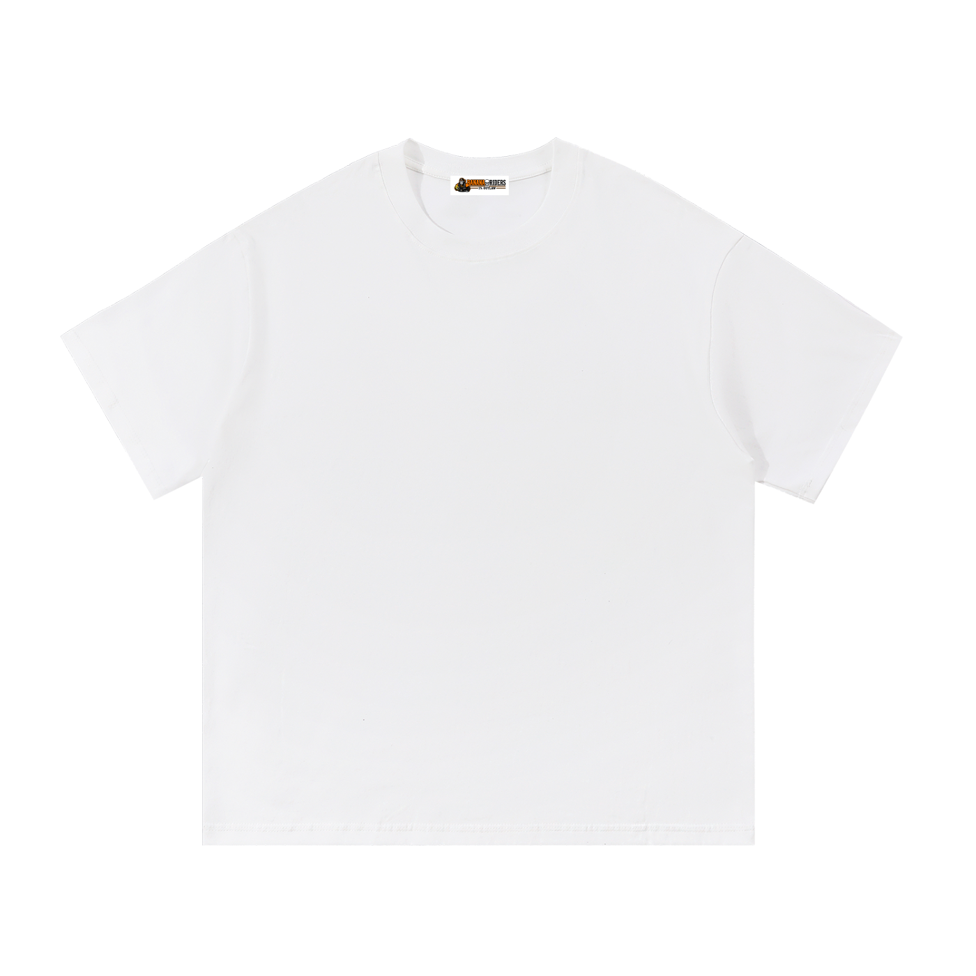 Essential cotton T-shirt in white