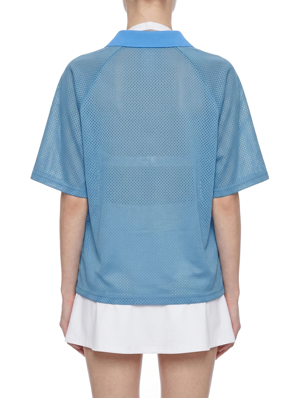 Unisex Striped Mesh Boxy Soccer Jersey