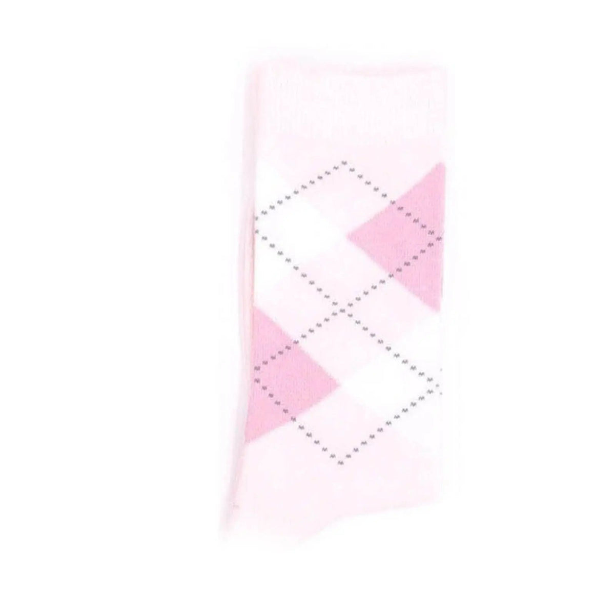 Premium Argyle Pattern Diamond 4 Pairs Crew Cotton Socks Gift Pack