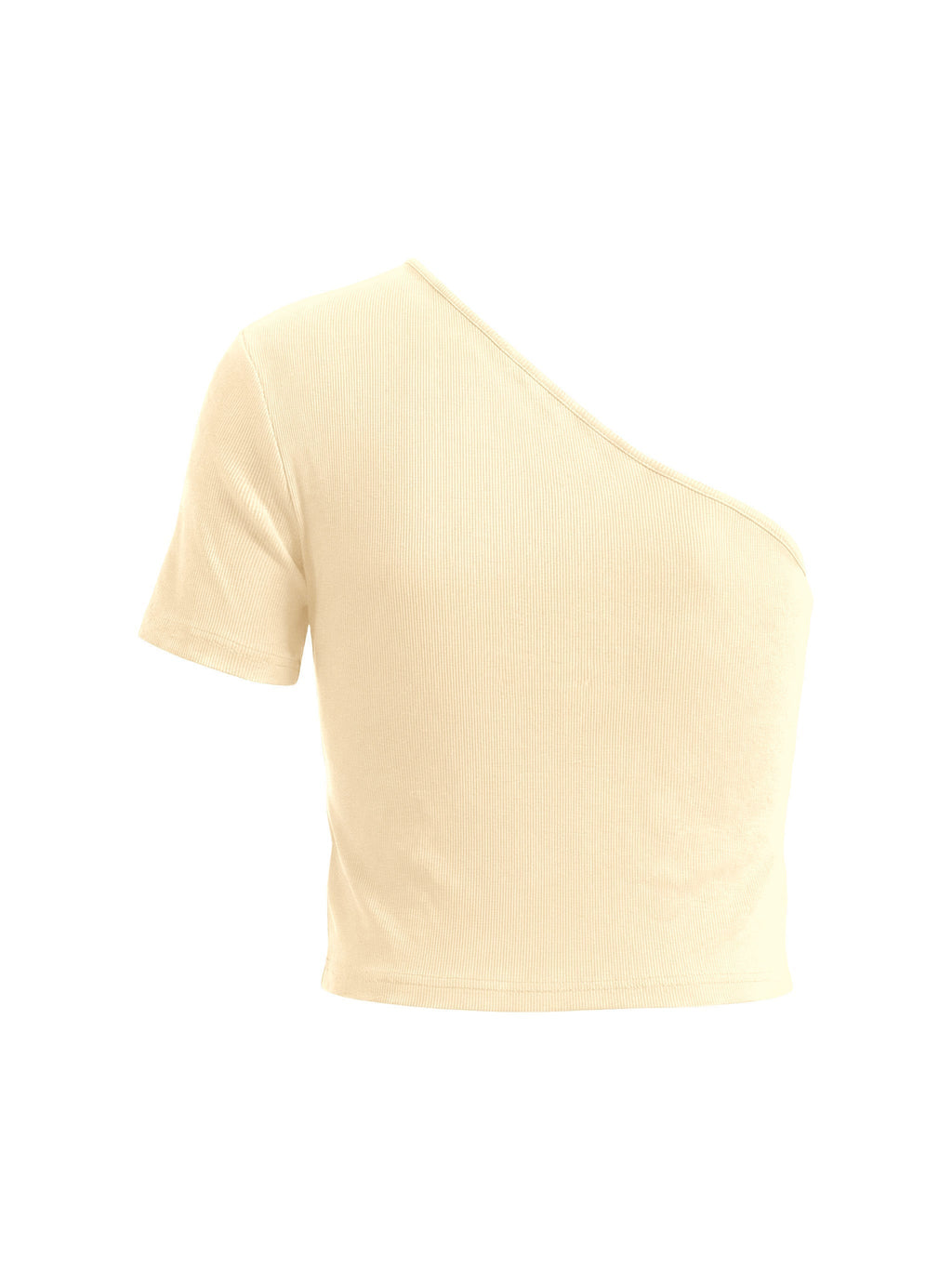 Women's One-Shoulder Crop T-Shirt