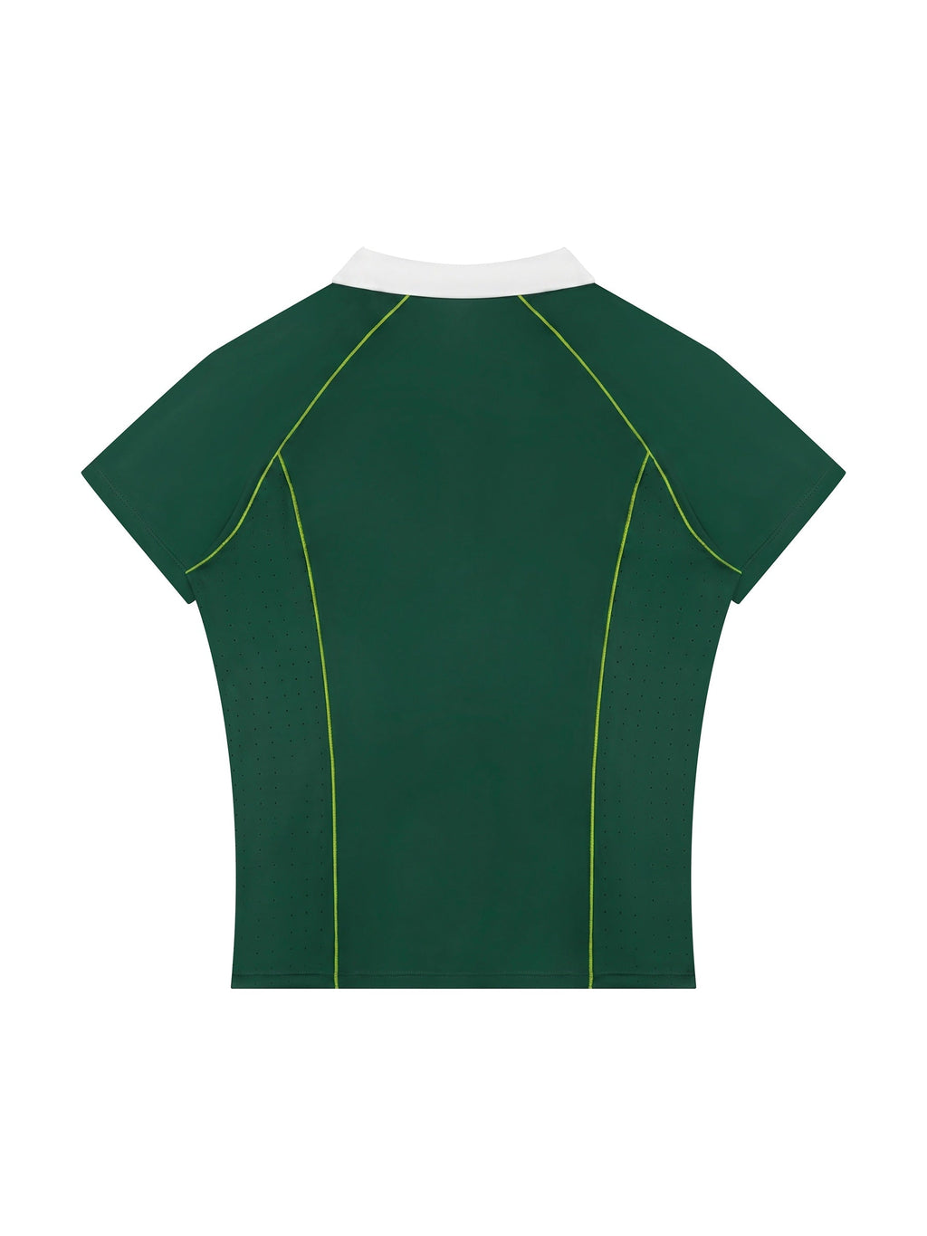 Women’s Slim Fit Quarter-Zip Polo Shirt
