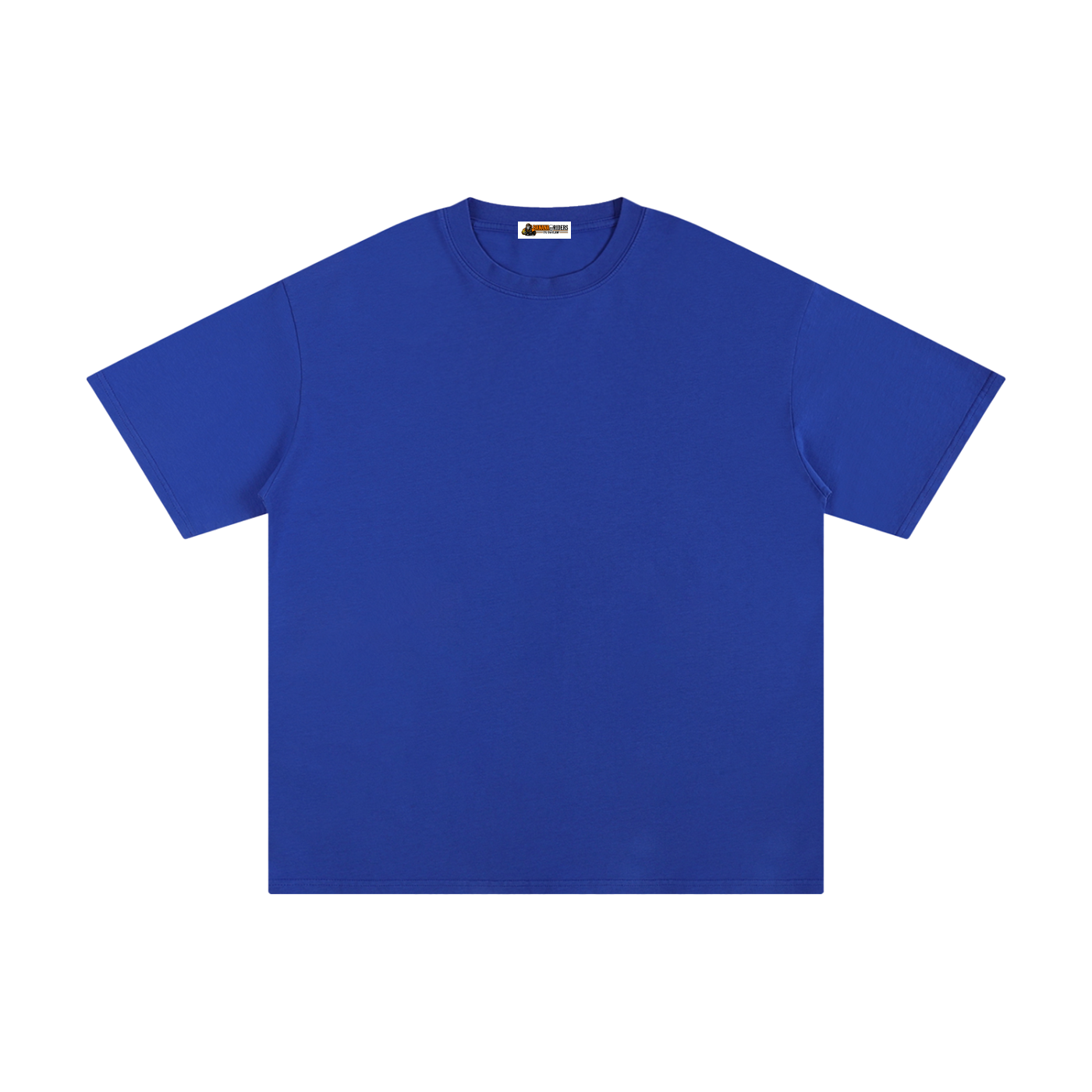 Unisex Pure Cotton T-Shirt – Colourful Blue front