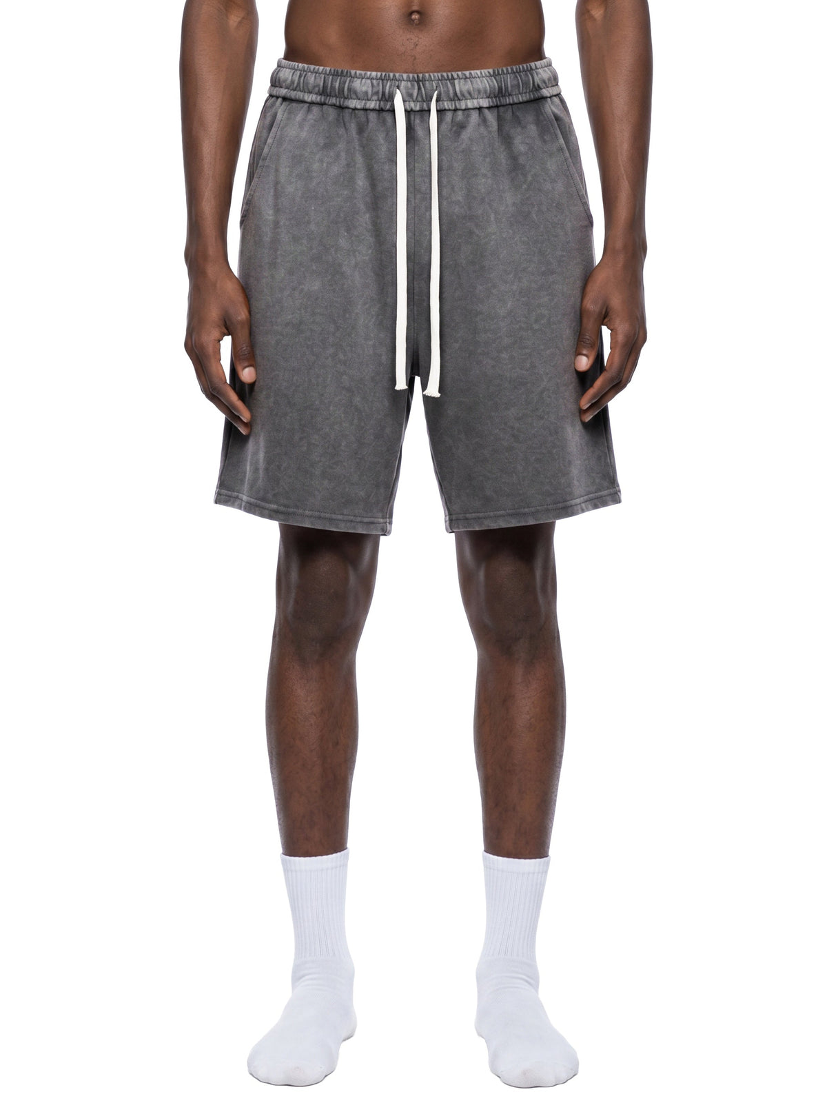 Men’s Vintage Wash Drawstring Shorts
