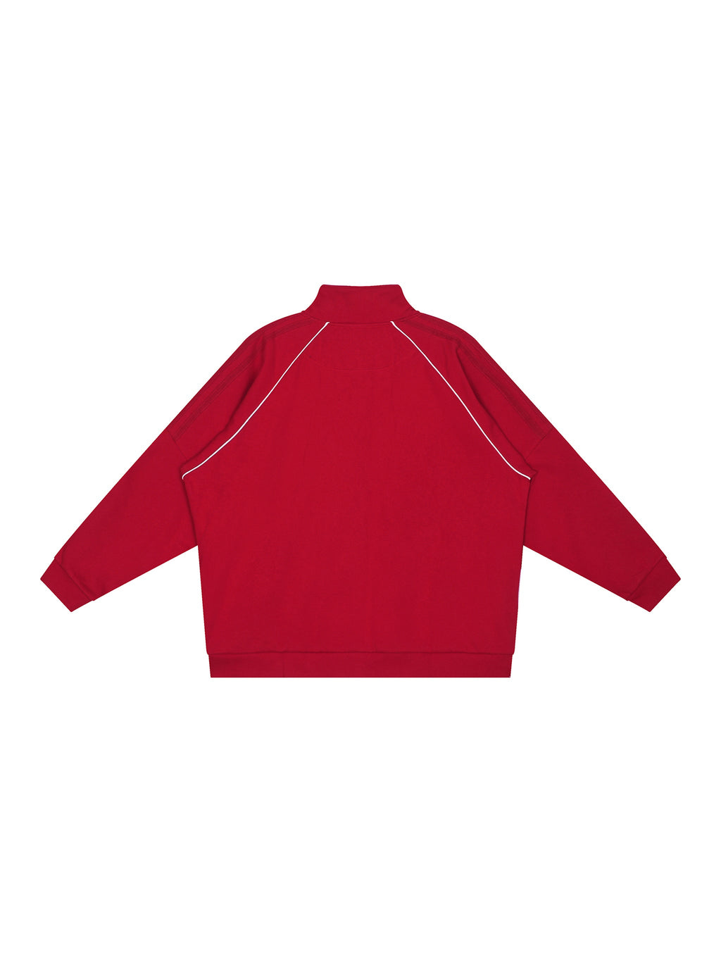 Reflective Striped Raglan Sleeve Jacket