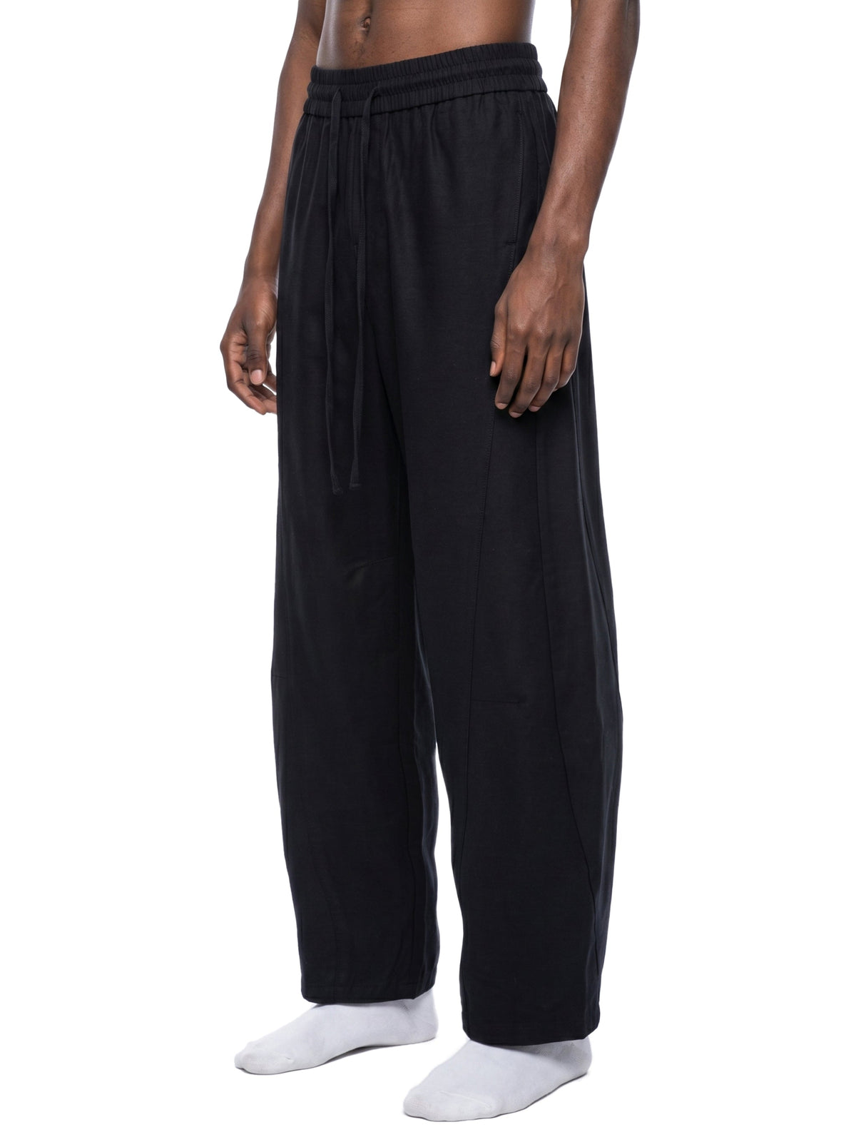 Unisex Wide Leg Drawstring Pants
