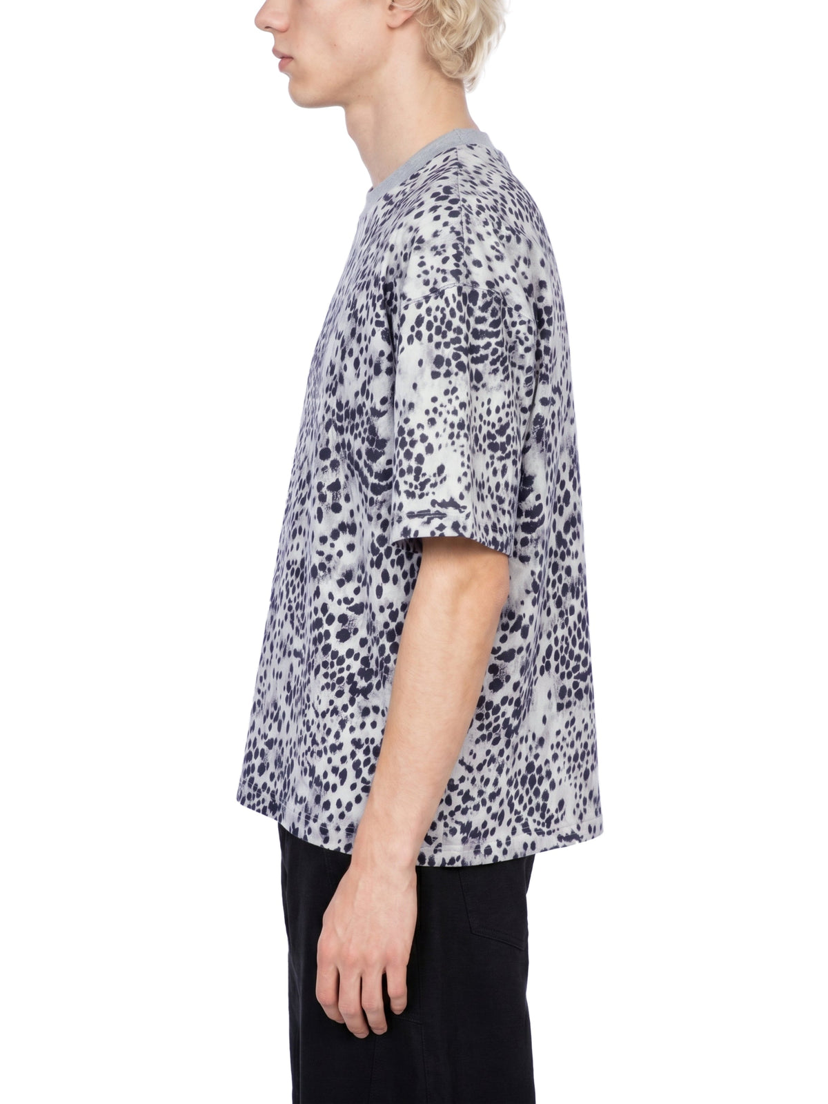 Unisex Leopard Print Boxy T-Shirt