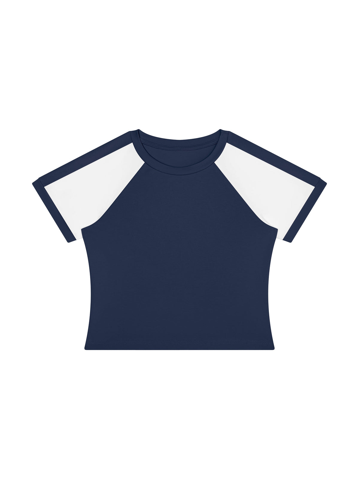 Women’s Slim Raglan Color Block T-Shirt