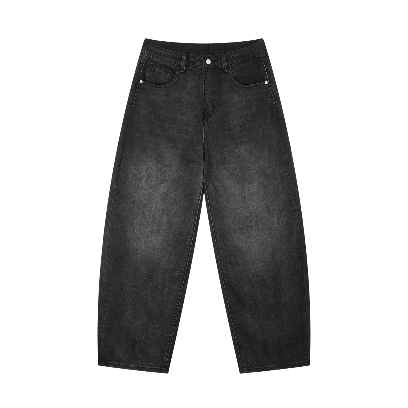 Men’s Sunfade Vintage Wash Barrel Leg Jeans