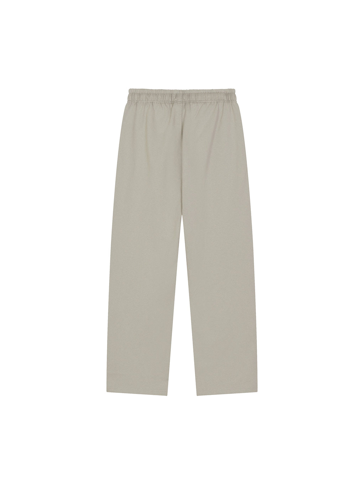 Solid Colour Straight-Leg Sweatpants