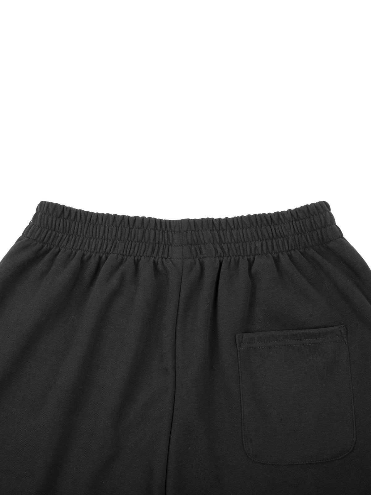 Curved Stripe Straight-Leg Sweatpants