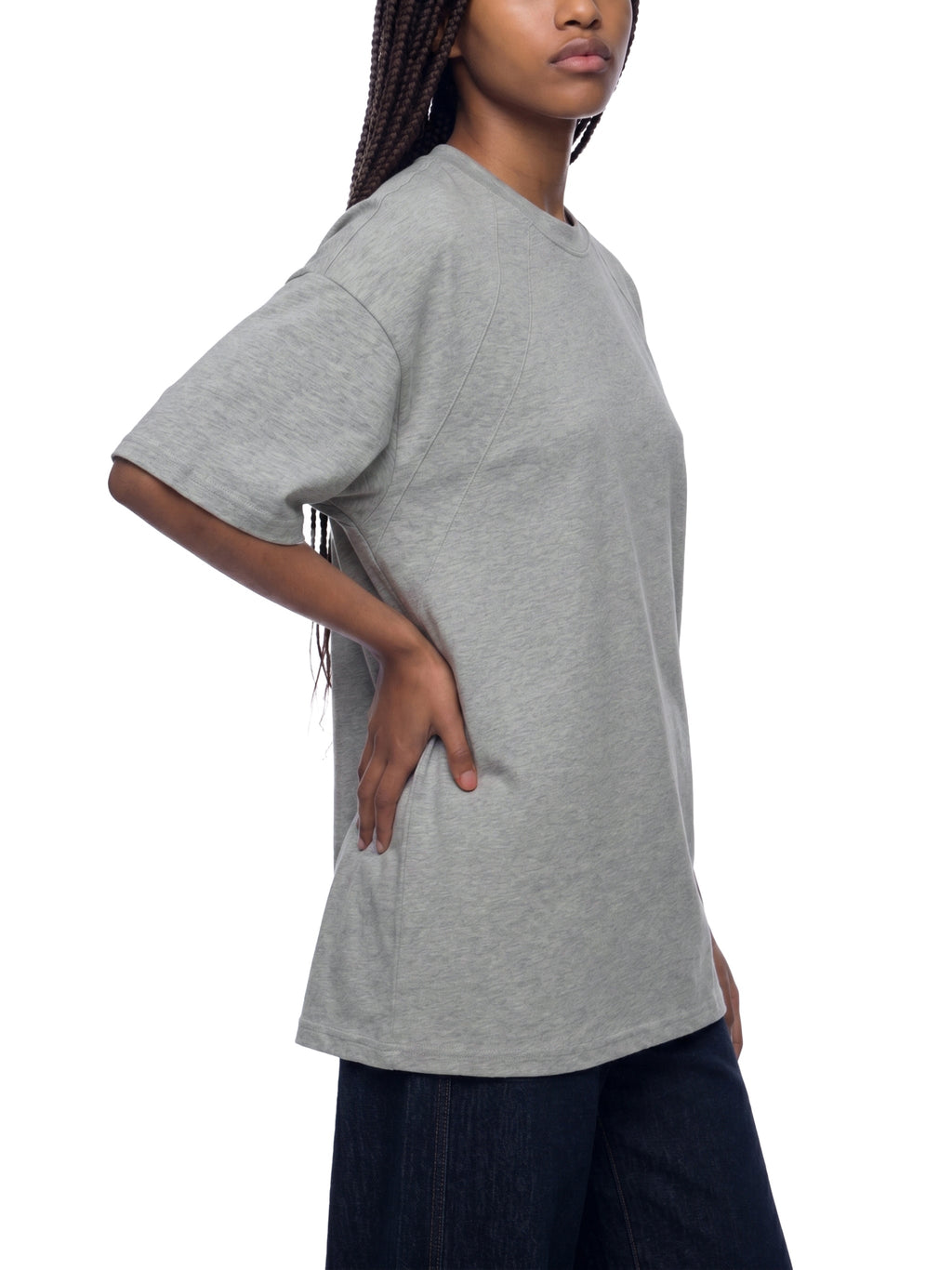 Unisex Tonal Paneled Performance T-Shirt