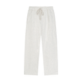 Solid Colour Straight-Leg Sweatpants
