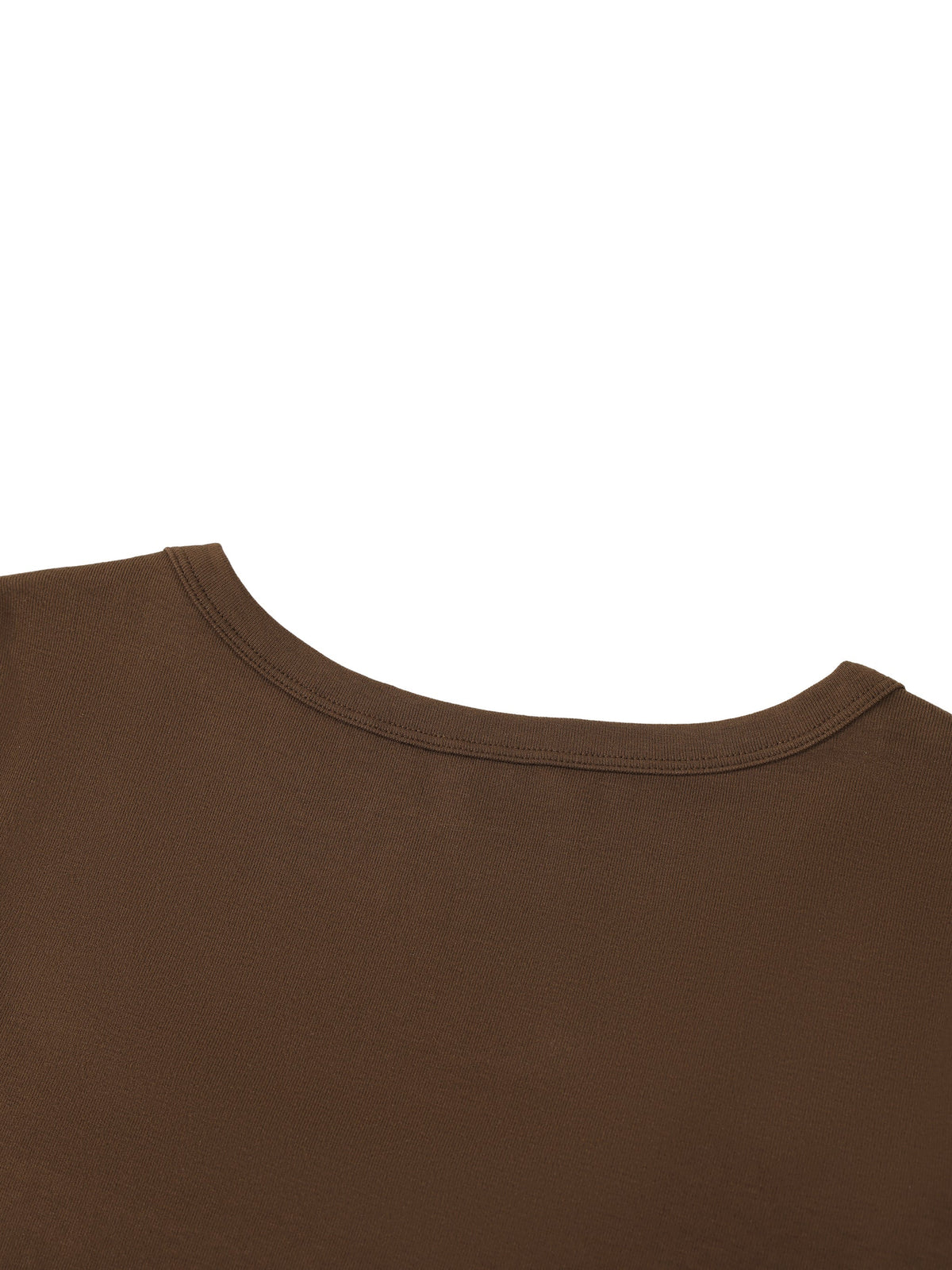 Women's Solid Color Slim Crop T-Shirt