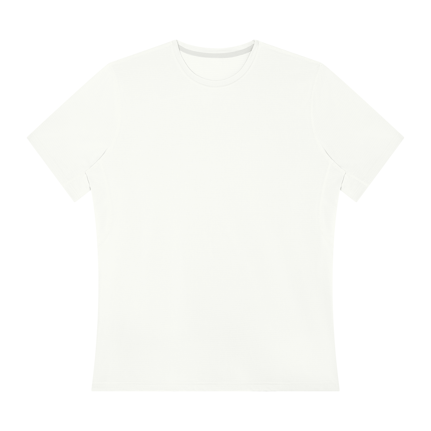 Men’s Regular Fit Performance T-Shirt — White front