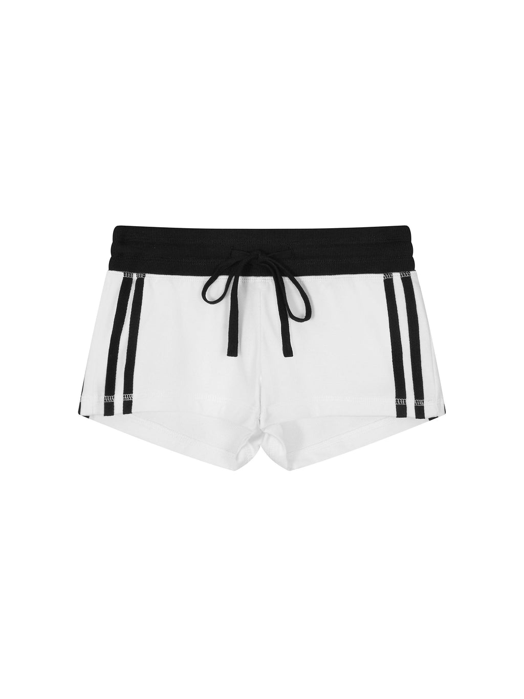 Women's Contrast Stripe Track Shorts