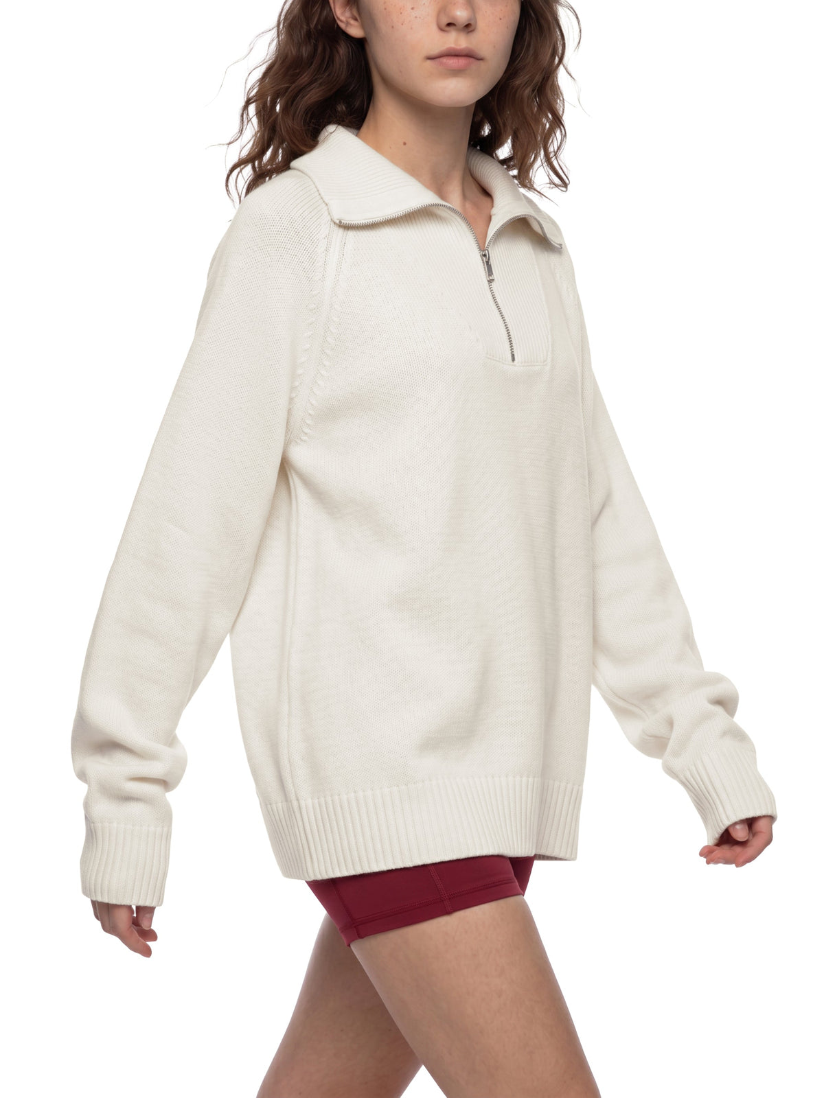 Unisex Quarter-Zip Pullover Sweatshirt