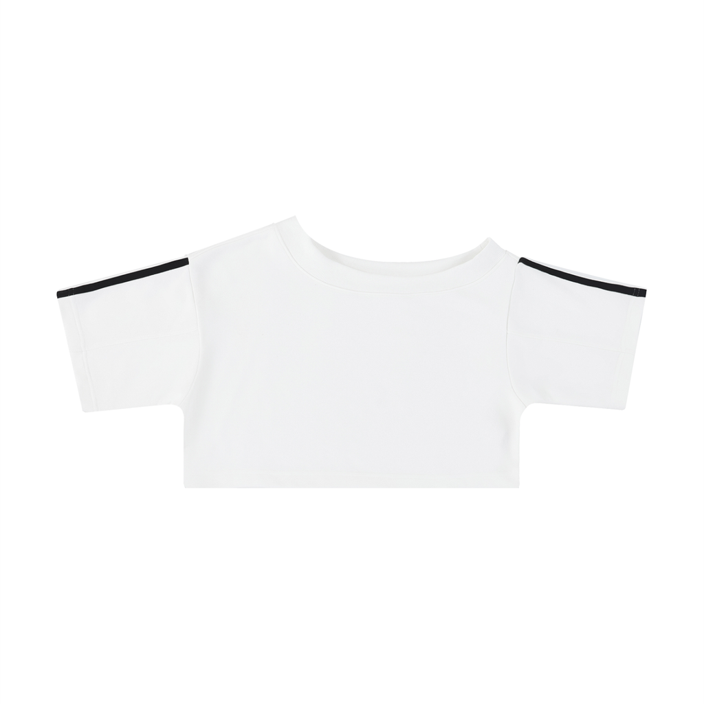 Women's Off-the-Shoulder Crop T-Shirt