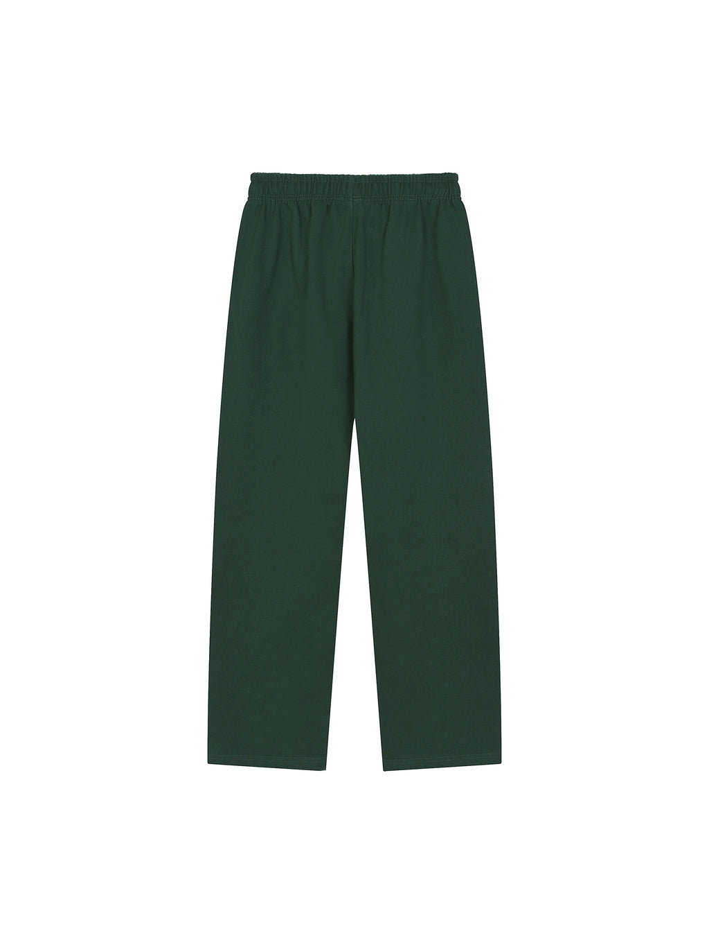 Solid Colour Straight-Leg Sweatpants