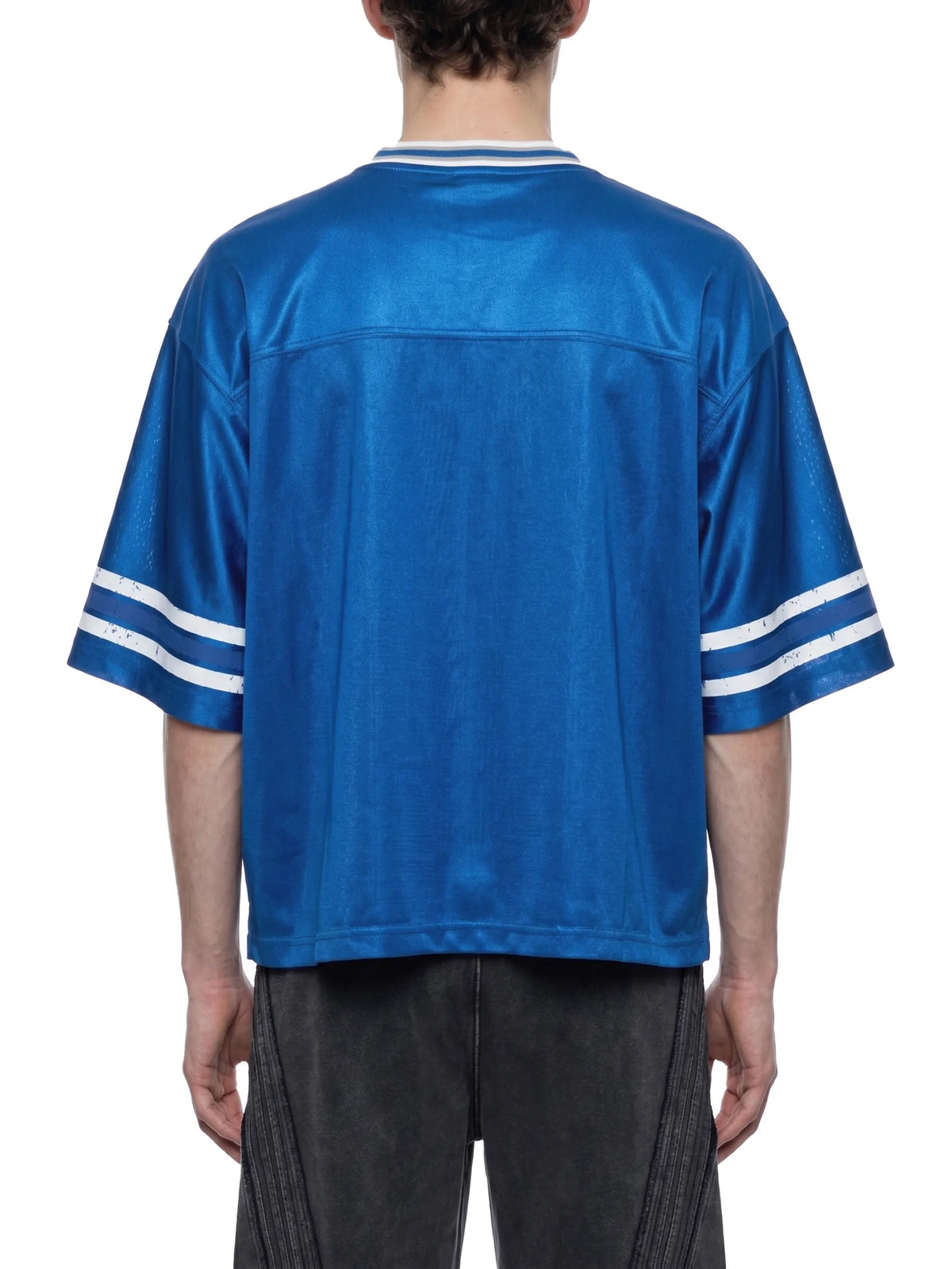 Unisex Boxy Striped Soccer Jersey