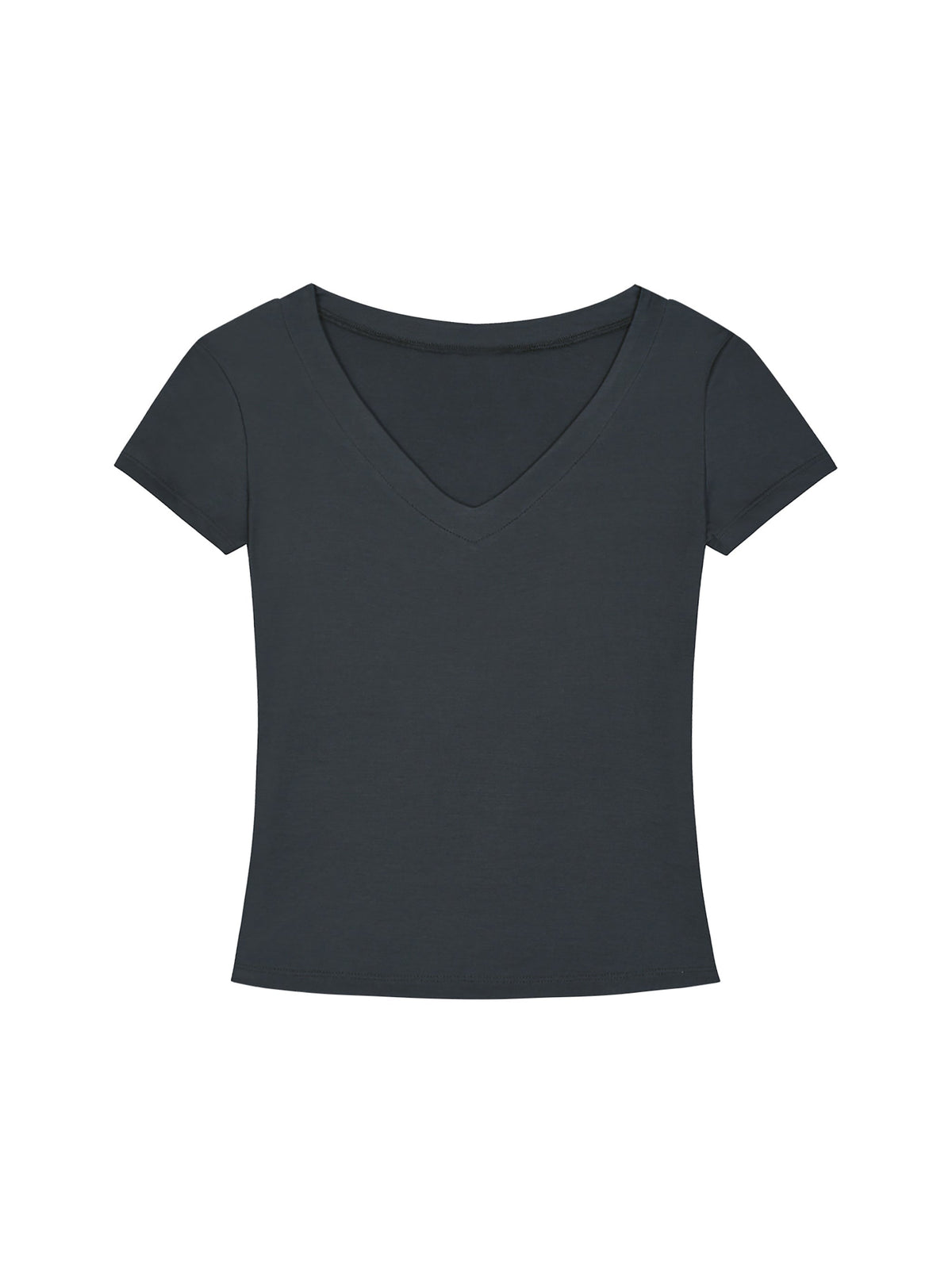 Women’s Tencel Slim Fit V-Neck T-Shirt