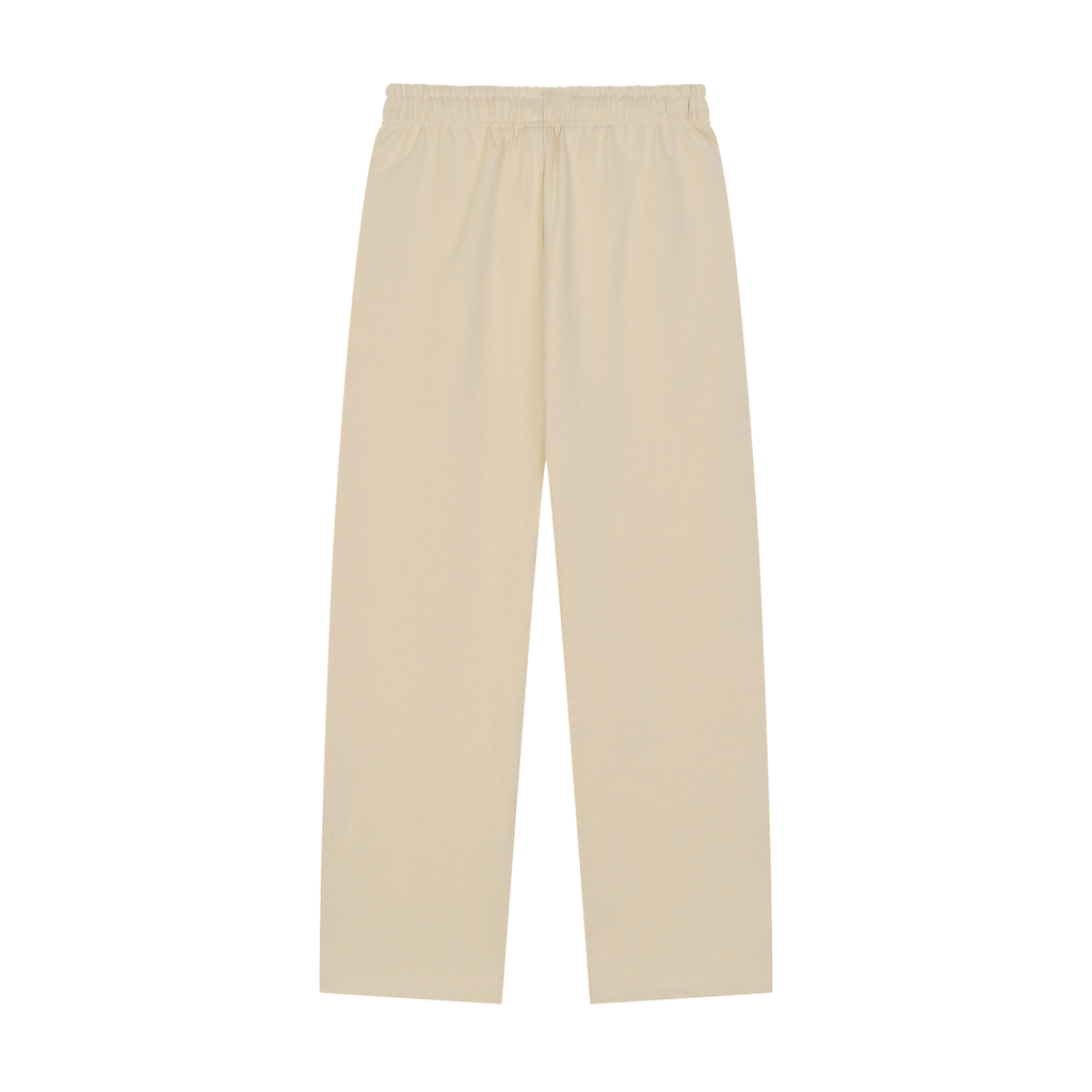 Solid Colour Straight-Leg Sweatpants