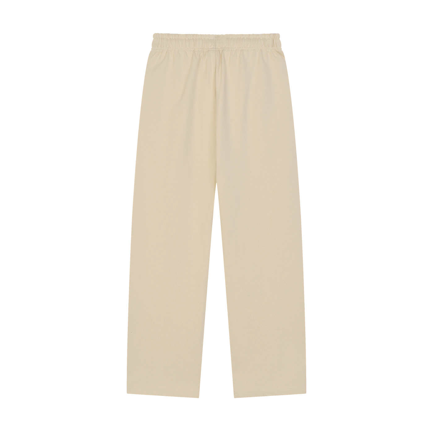 Solid Colour Straight-Leg Sweatpants