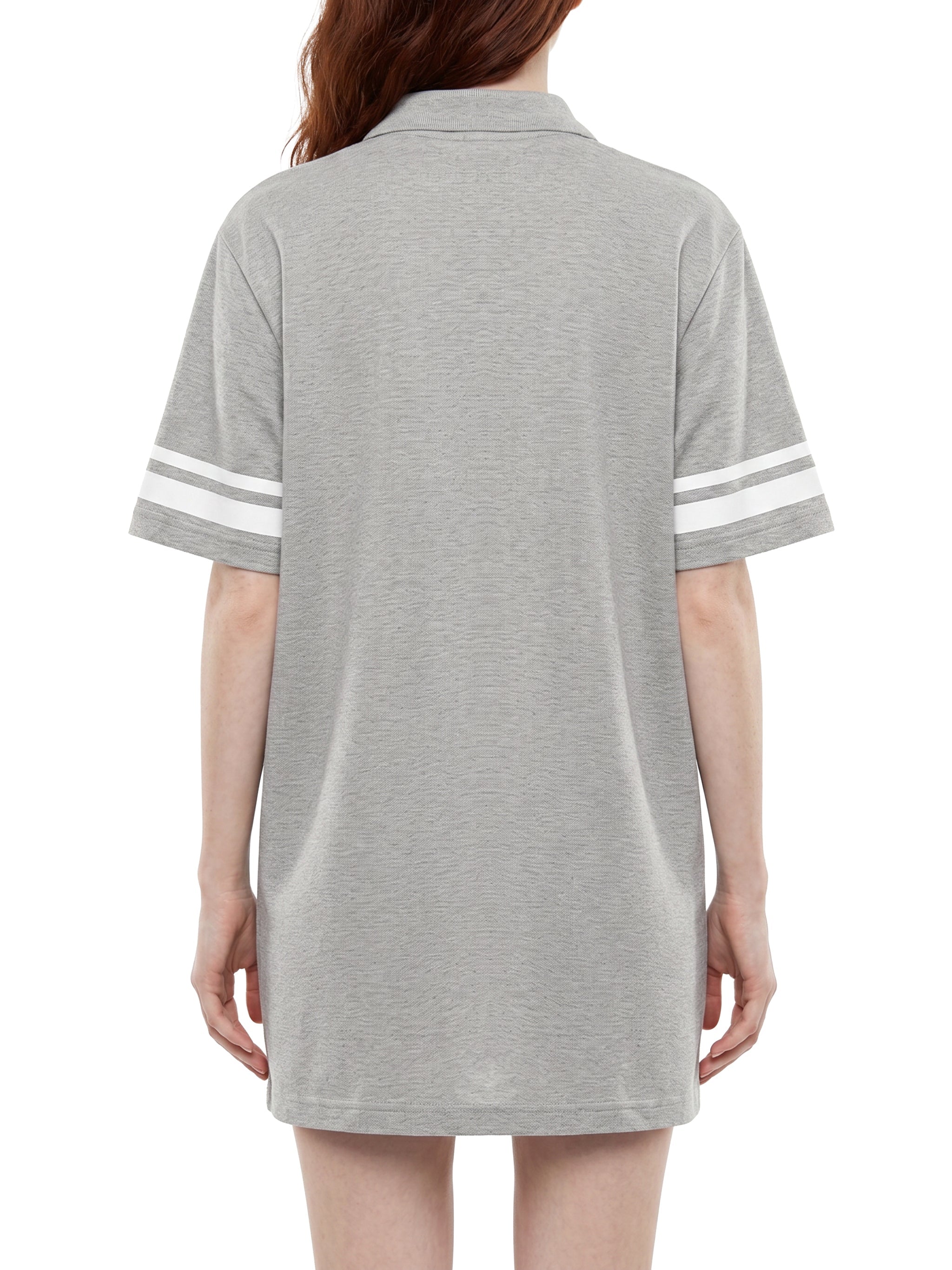Women’s Striped Colour Block Polo Dress