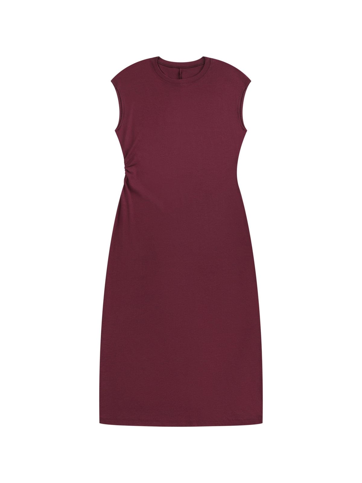 Women’s Ruched Sleeveless Dress