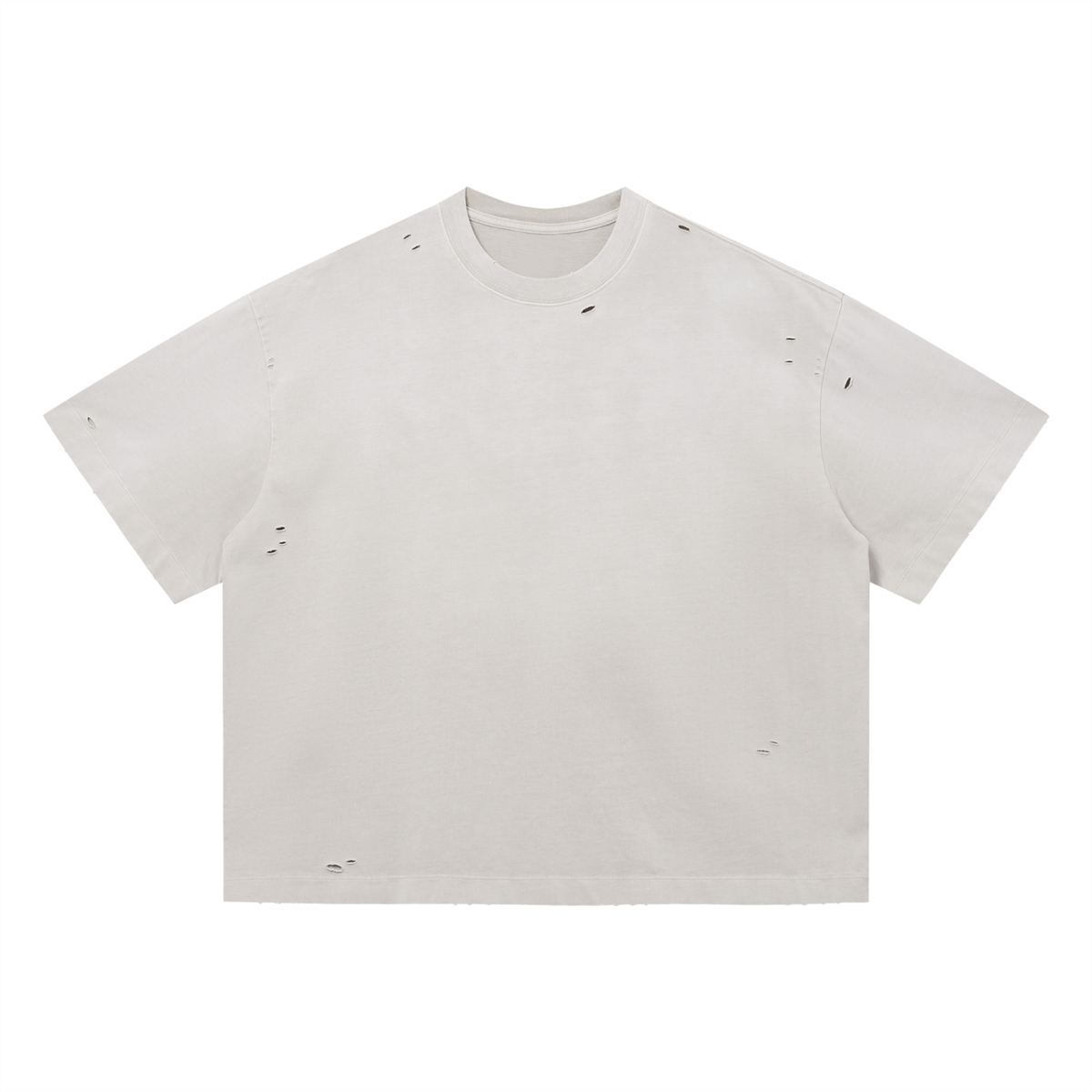 Vintage Washed Distressed Boxy Oversized T-Shirt