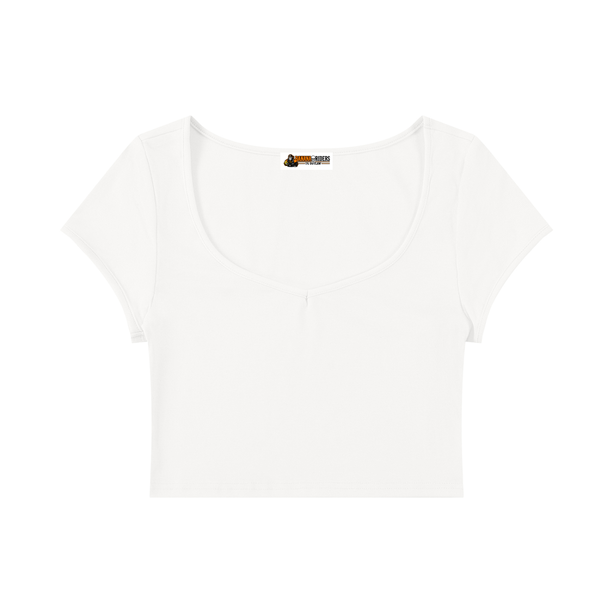 Women's Slim Cap Sleeve Crop T-Shirt