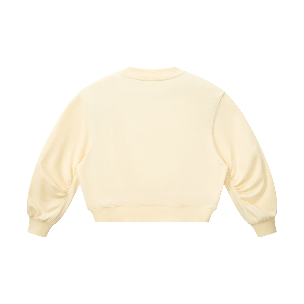 Weekend Mood Women’s Crop V-Neck Sweatshirt