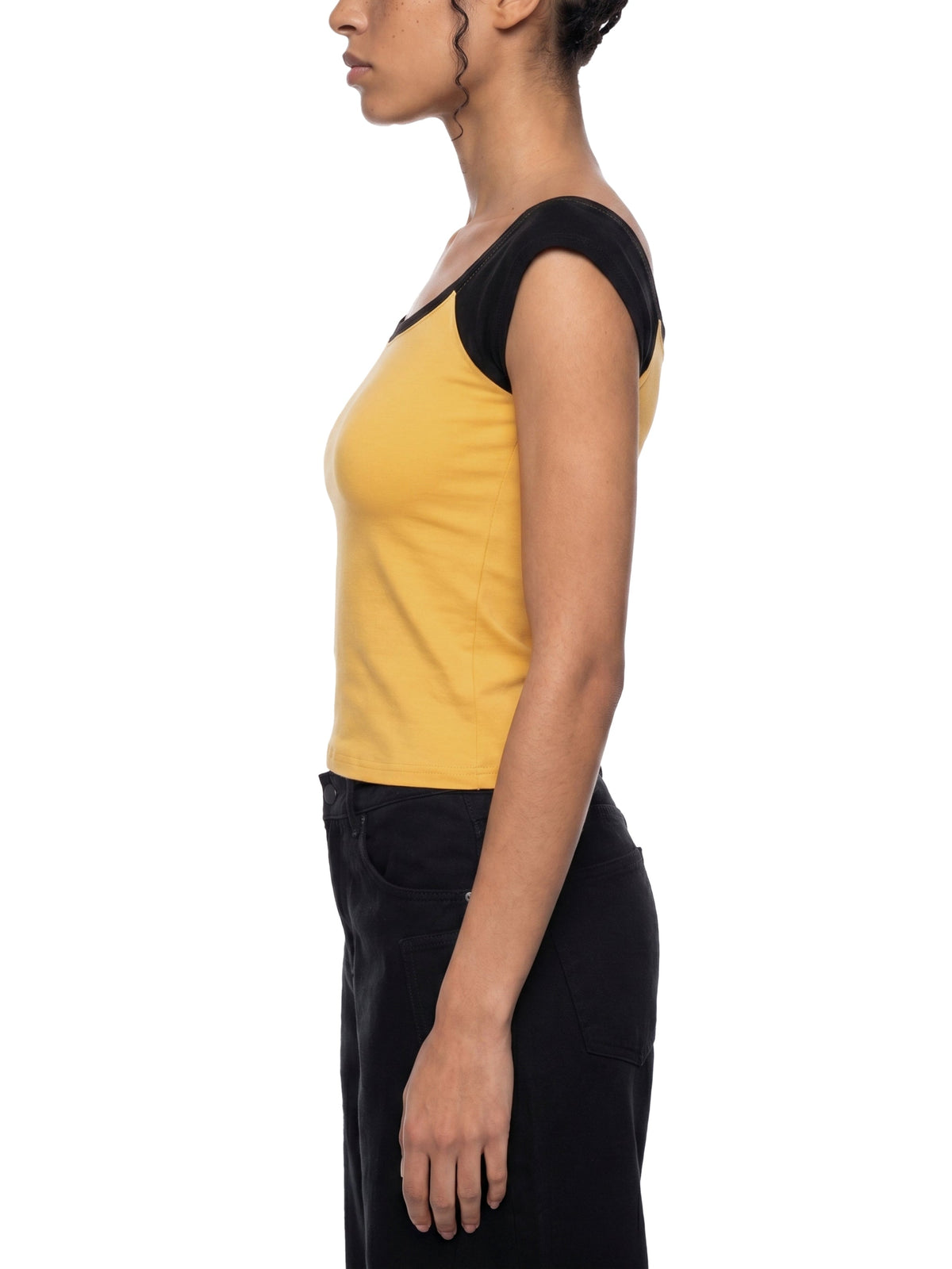 Women's Color Block Raglan Baby T-Shirt