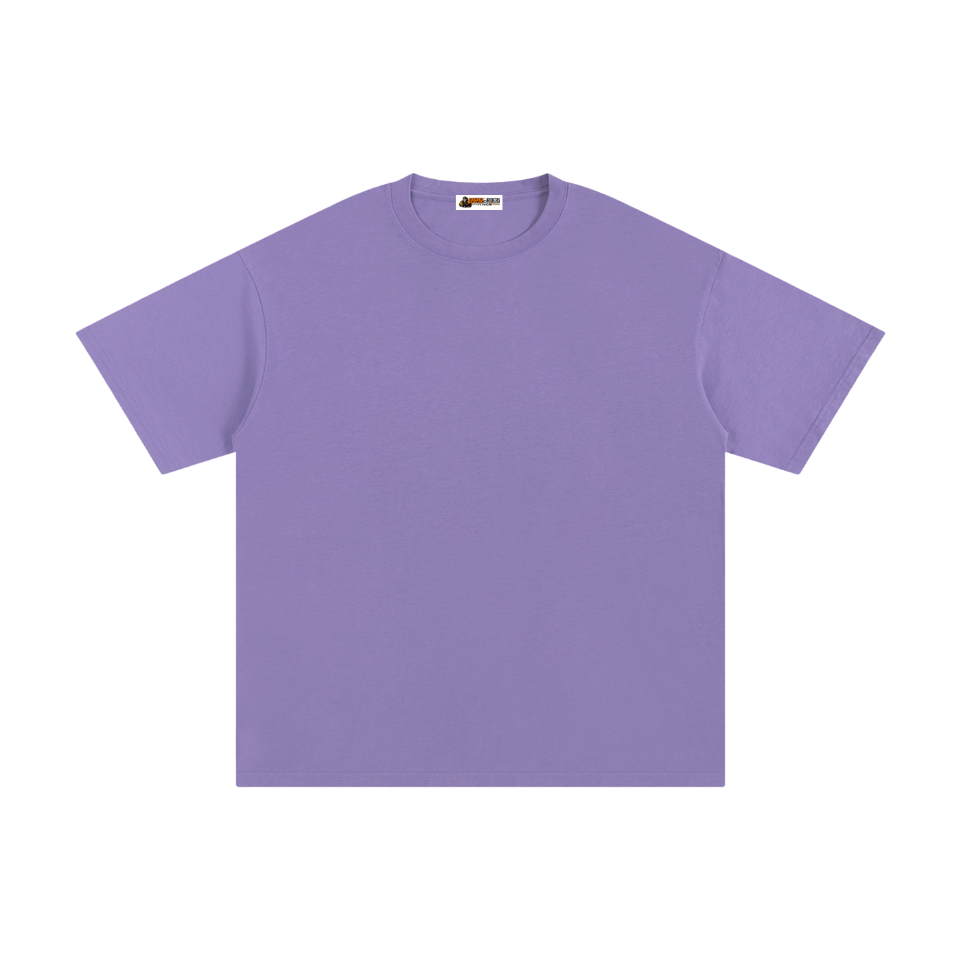 Unisex Pure Cotton T-Shirt – Paris Purple front