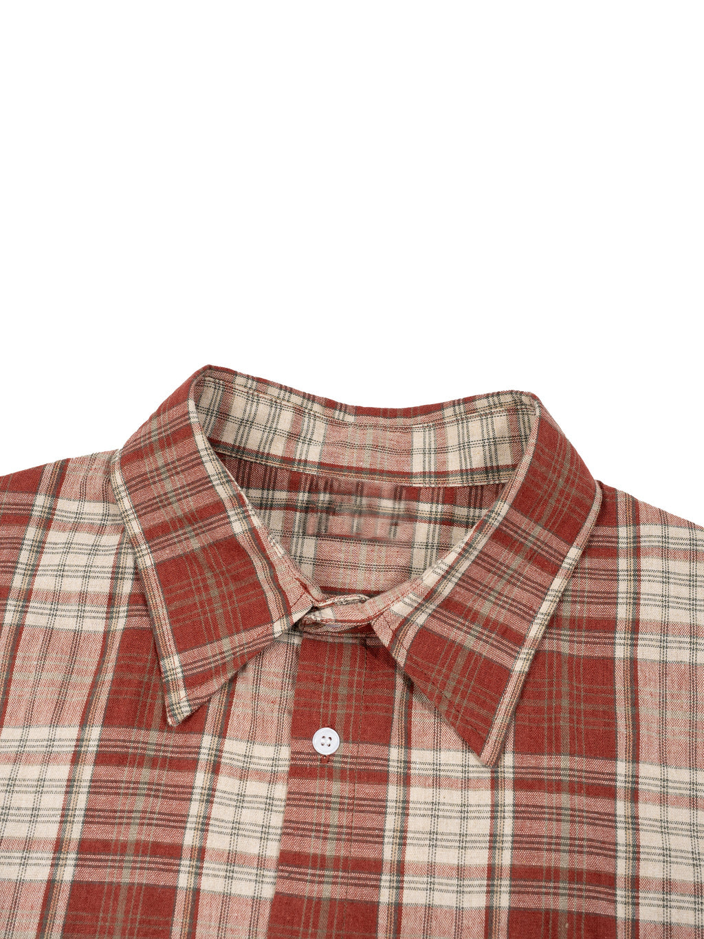Unisex Plaid Boxy Short Sleeve Shirt