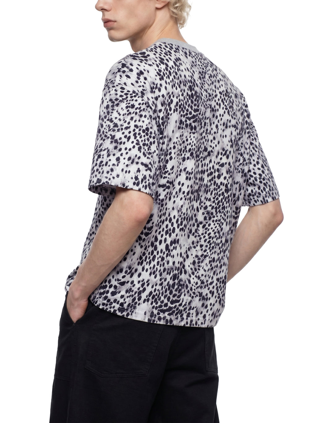 Unisex Leopard Print Boxy T-Shirt